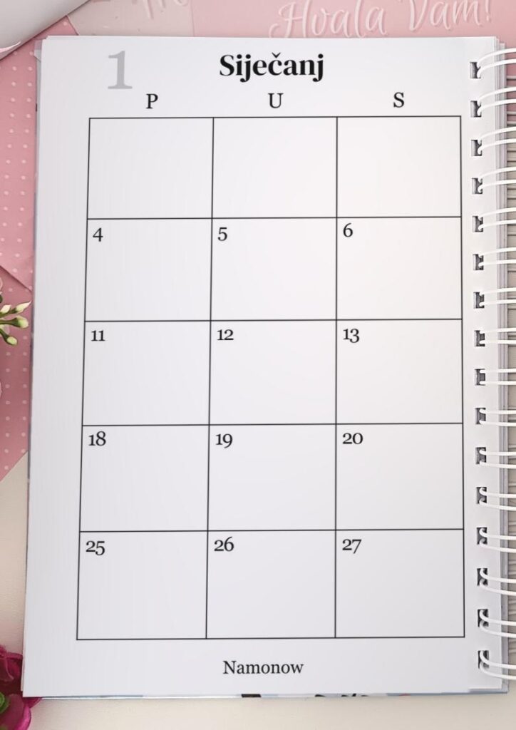 Mjesečni kalendar